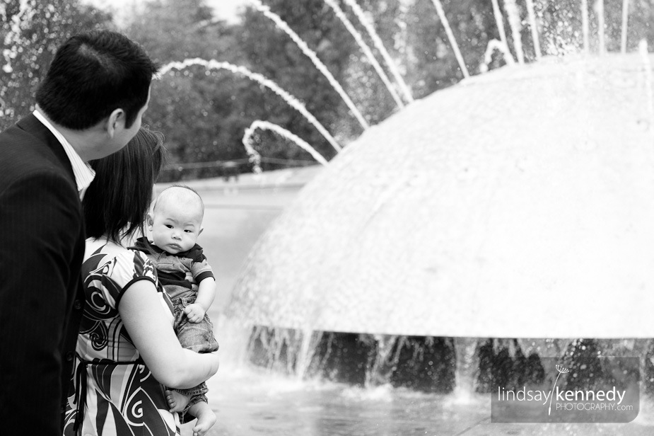 Baby's First Year Six Month Portraits at Seattle Center Fountain 01.jpg